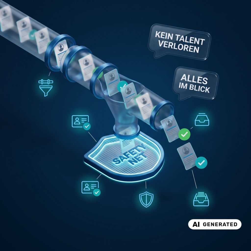 Bewerbermanagement-System: Eingehende Bewerbungen im Funnel sicher im Blick behalten